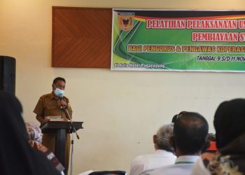 Menuju Koperasi Syariah, Dinas Keperindag Tanah Datar Latih Pengurus dan Pengawas Koperasi se Tanah Datar