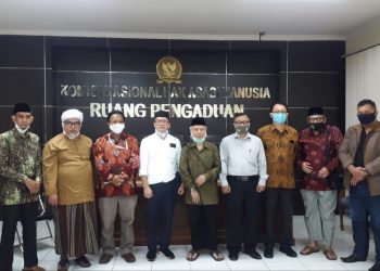Datangai Komnas HAM, Ulama dan Tokoh Mendukung Pengusutan Kasus Tewasnya Laskar FPI