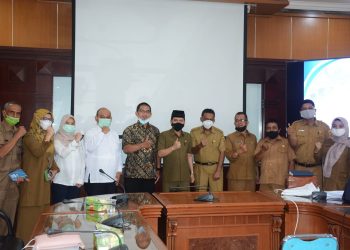 Rencana Pembangunan Pasar Batusangkar, Kementerian Perdagangan dan Kementerian PUPR Rapat Dengan Pemkab Tanah Datar