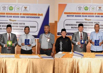 Era Kampus Merdeka, IAIN Batusangkar Gandeng Universitas Bung Hatta Dan Universitas Muhammadiyah Sumatera Barat