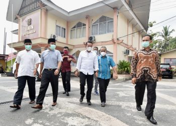 Jelang Perkuliahan Tatap Muka, Bupati Eka Putra Tinjau Kesiapan IAIN Batusangkar