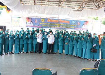 Pengurus TPPKK Tanah Datar Masa Bhakti 2021-2024 Resmi Dilantik Bupati Eka Putra