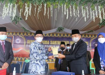 115 Santri Ponpes Nurul Ikhlas Wisuda, Pesan Bupati Eka Putra Terus Perdalam Ilmu Agama