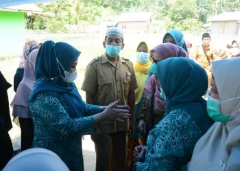 Ketua TPPKK Tanah Datar Ny. Lise Eka Putra: Hindari Rentenir Manfaatkan Pekarangan