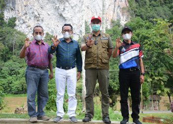 Usulkan Danau Singkarak Menjadi Geopark, Bupati Eka Putra Kunjungi Geopark Silokek