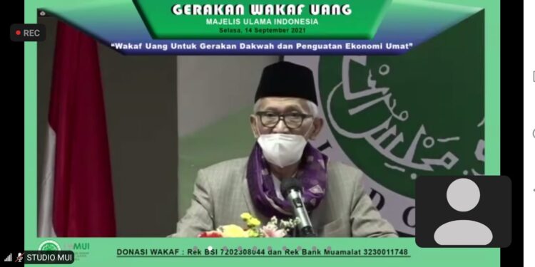 MUI Luncurkan Gerakan Wakaf Uang Untuk Dakwah dan Penguatan Ekonomi Umat