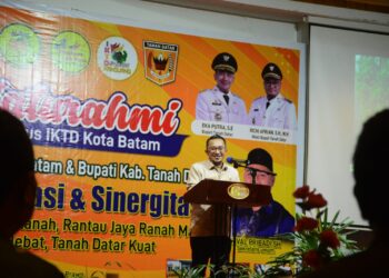 Silaturrahmi Dengan IKTD Kota Batam, Bupati Eka Putra Ajak Perantau Bersinergi Bangun Kampung