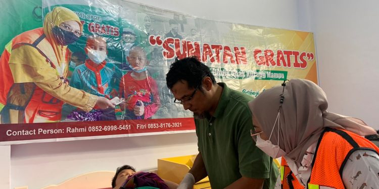 Sunatan Gratis WMI, Bahagia Dengan Berbagi Berkah bersama