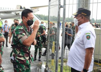 Panglima TNI, Jenderal Andika Perkasa Kunjungan ke Ambon