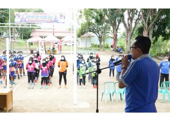 Dibuka Resmi Bupati Eka Putra, Bola Volly Nagari Bupati Cup 2021 Dimulai
