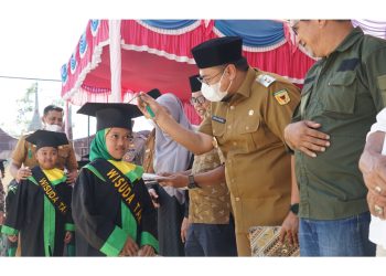 Usai Mewisuda Tahfizh Qur’an, Wabup Richi Aprian Juga Resmikan Rumah Tahfizh