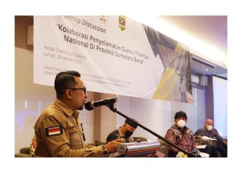 Selamatkan Danau Singkarak, Bupati Eka Putra FGD Dengan Kementerian Agraria Dan Tata Ruang