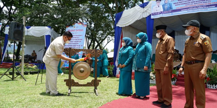 Bulan Bhakti Dasawisma Dan BBGRM Tingkat Kabupaten Tanah Datar Dicanangkan