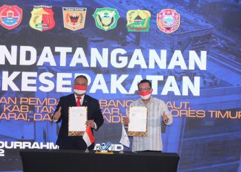 Lindungi Tenaga Kerja Tanah Datar Untuk Luar Negeri, Bupati Eka Putra Tanda Tangani Nota Kesepatan Dengan BP2MI