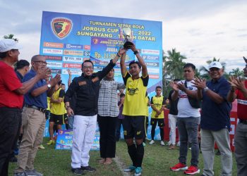 Bupati Eka Putra Resmi Menutup Jordus Cup XVIII, Persiju Telabang Tuai Kemenangan