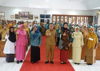 Tertib Administrasi, TPPKK Tanah Datar Launching SIAP-PKK
