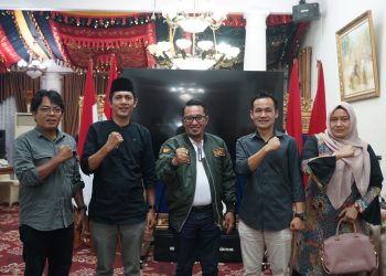 Tahapan Pemilu Sudah Dilaunching, Komisioner KPU Bertemu Bupati