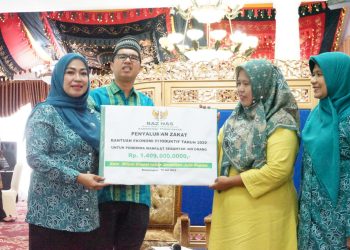 Gerakkan UP2K PKK Dan UMKM, TPPKK Tanah Datar Gandeng BAZNAS