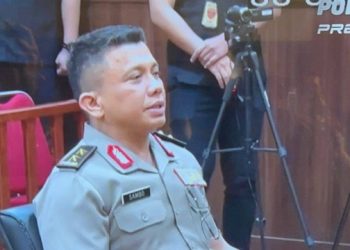 Sambo Muncul Dalam Sidang Etik POLRI