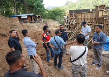 Bupati Eka Putra: Ini Sangat Vital Bagi Masyarakat, Jembatan Tapian Kelambu Kembali Dibangun