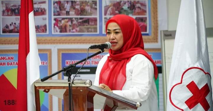 Muskab PMI, Ny. Lise Eka Putra Pimpin PMI Tanah Datar Periode 2022-2027