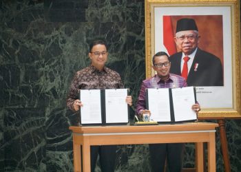 Tingkatkan Potensi Daerah, Bupati Eka Putra MoU Dengan Gubernur DKI Jakarta Anis Baswedan