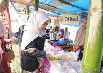Stand UP2K PKK Hadir Di Event Galiek Durian Gunuang Rajo Batipuah