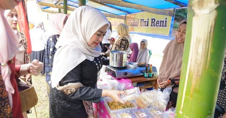 Stand UP2K PKK Hadir Di Event Galiek Durian Gunuang Rajo Batipuah