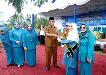 Nagari Koto Tangah Tuan Rumah Pencanangan Bulan Bakti Dasawisma VII, BBGRM XX Dan HKG PKK ke-51
