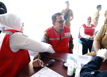 Jelang Bulan Suci Ramadhan 1444 H, PMI Tanah Datar Gelar Gebyar Donor Darah
