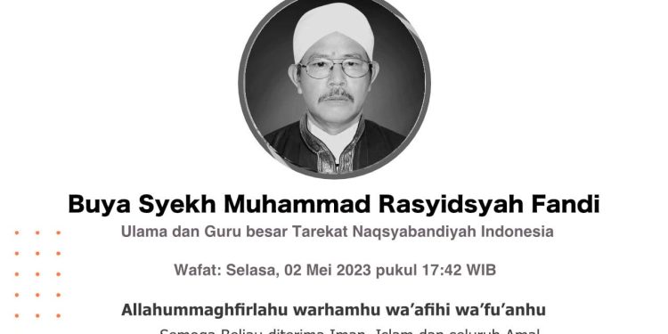Nusantara Berduka: Ulama Besar Tarekat Naqsyabandiyah Indonesia berpulang ke Rahmatullah