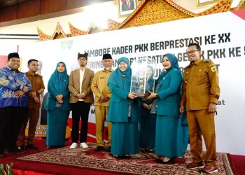 Jambore Kader PKK Berprestasi XX Tingkat Provinsi Ditutup, Kontingen Tanah Datar Bertabur Juara