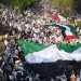 Ribuan Massa Bela Palestina Kepung Kedubes AS Jakarta