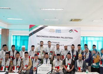 DDII Salurkan Bantuan 2 Miliar Rupiah untuk Palestina