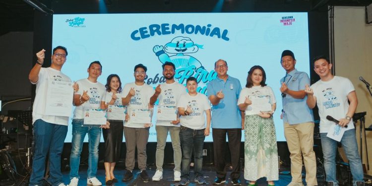Deklarasi Sobat Biru Langit Milenial Siap Menangkan Prabowo-Gibran