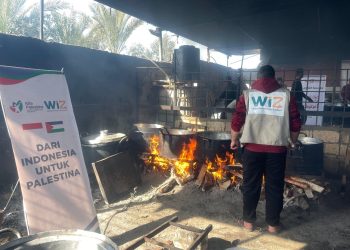 KITA Indonesia dan WIZ Buka Dapur Umum di Gaza