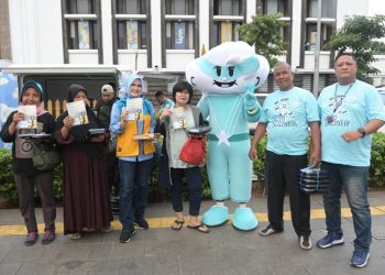 Lindsey Afsari Puteri, Wakil Sekretaris Tim TKN Prabowo Gibran, Kolaborasi dengan Relawan Sobat Biru Langit