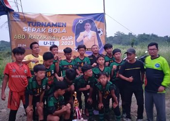 GAPPANA Sukses Gelar Turnamen Sepak Bola U13, ABD. RAZAK SAID CUP 2023