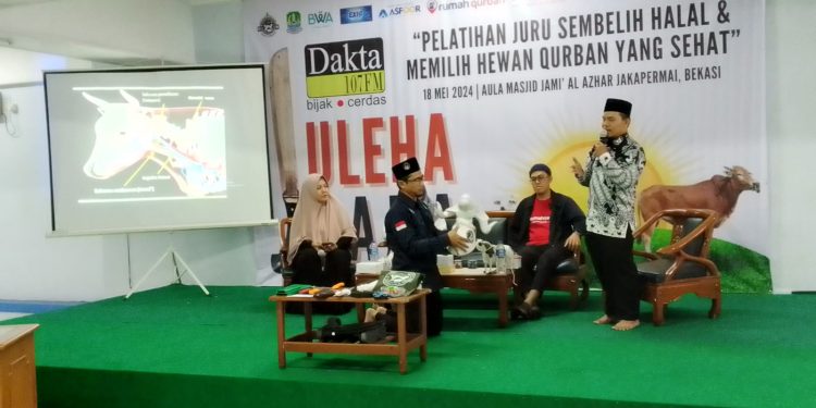 Sambut Idul Adha, Dakta Gelar Pelatihan Juru Sembelih
