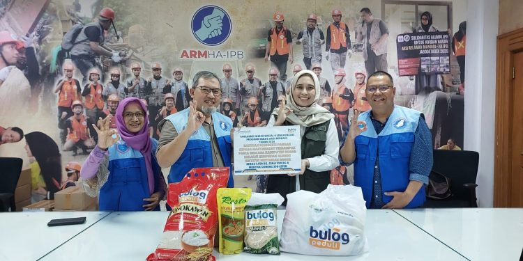 ARM HA-IPB Rencana Salurkan 350 Paket Pangan dari BULOG