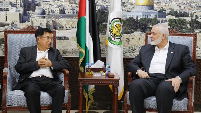 Jusuf Kalla: Ismail Haniyeh Pejuang Palestina dengan Kepemimpinan yang Kuat