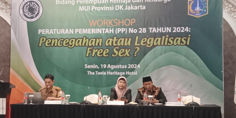 Sikapi Kontroversi PP Nomor 28 Tahun 2024, Bidang PRK MUI Jakarta Gelar Workshop
