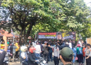 DPP Gerinda di Geruduk Massa FPN Tolak Sakti Wahyu Trenggono Masuk Kabinet Presiden Prabowo