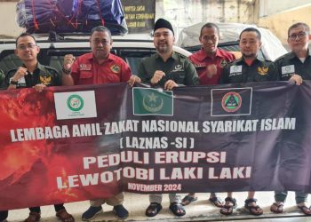 LAZNAS – Syarikat Islam Kirim Relawan Erupsi Lewotobi Laki-Laki