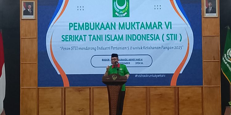 Pembukaan Muktamar ke-IV STII, Sikapi Ketahanan Pangan 2025