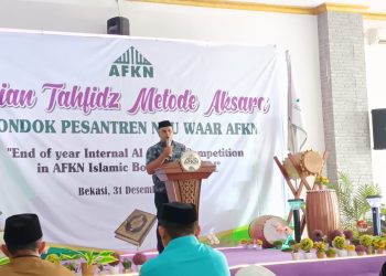 Sekretaris MUI Fakfak Beri Motivasi Santri AFKN di Bekasi