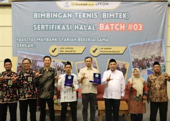 LPPOM Jakarta dan Maybank Gelar Bimtek Sertifikasi Halal untuk UMKM