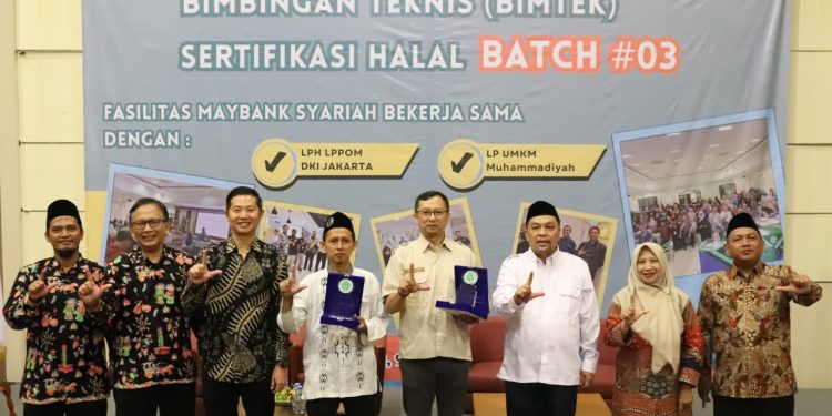 LPPOM Jakarta dan Maybank Gelar Bimtek Sertifikasi Halal untuk UMKM