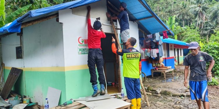 Ramadhan Menjelang, WMI Kebut Pembangun Huntara Untuk Korban Banjir dan Longsor Sukabumi