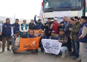 Laznas Dewan Dakwah Kirim Tiga Kontainer Bantuan untuk Warga Gaza